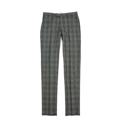PT TORINO “SLIM FIT” SUPER 100's ヴァージンウール100% ノータックスラックス グレー 46 | GUARDAROBA MILANO OFFICIAL STORE