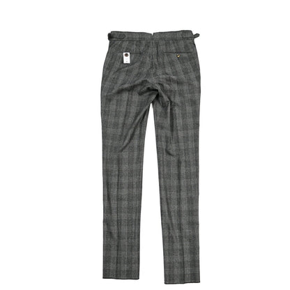 PT TORINO “SLIM FIT” SUPER 100's ヴァージンウール100% グルカパンツ グレー 46 | GUARDAROBA MILANO OFFICIAL STORE
