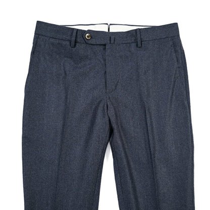 PT TORINO “SLIM FIT” SUPER 100's ヴァージンウール100% ノータックスラックス ネイビー 46 | GUARDAROBA MILANO OFFICIAL STORE