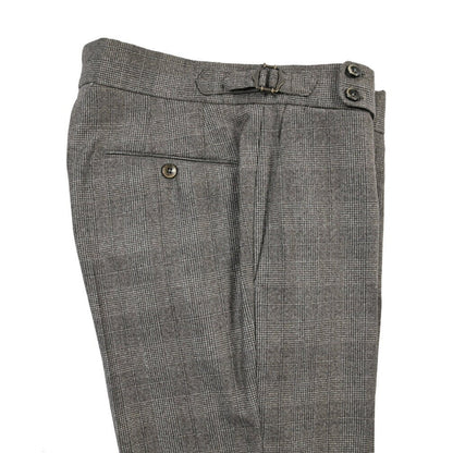 PT TORINO “SLIM FIT” SUPER 100's ヴァージンウール100% ノータックグルカパンツ グレー 46 | GUARDAROBA MILANO OFFICIAL STORE