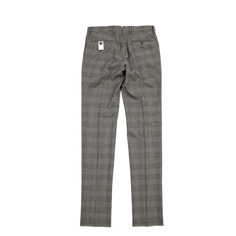PT TORINO “SLIM FIT” SUPER 100's ヴァージンウール100% ノータックスラックス グレー 46 | GUARDAROBA MILANO OFFICIAL STORE