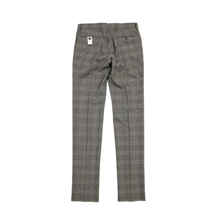 PT TORINO “SLIM FIT” SUPER 100's ヴァージンウール100% ノータックスラックス グレー 46 | GUARDAROBA MILANO OFFICIAL STORE