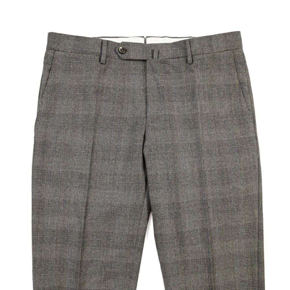 PT TORINO “SLIM FIT” SUPER 100's ヴァージンウール100% ノータックスラックス グレー 46 | GUARDAROBA MILANO OFFICIAL STORE