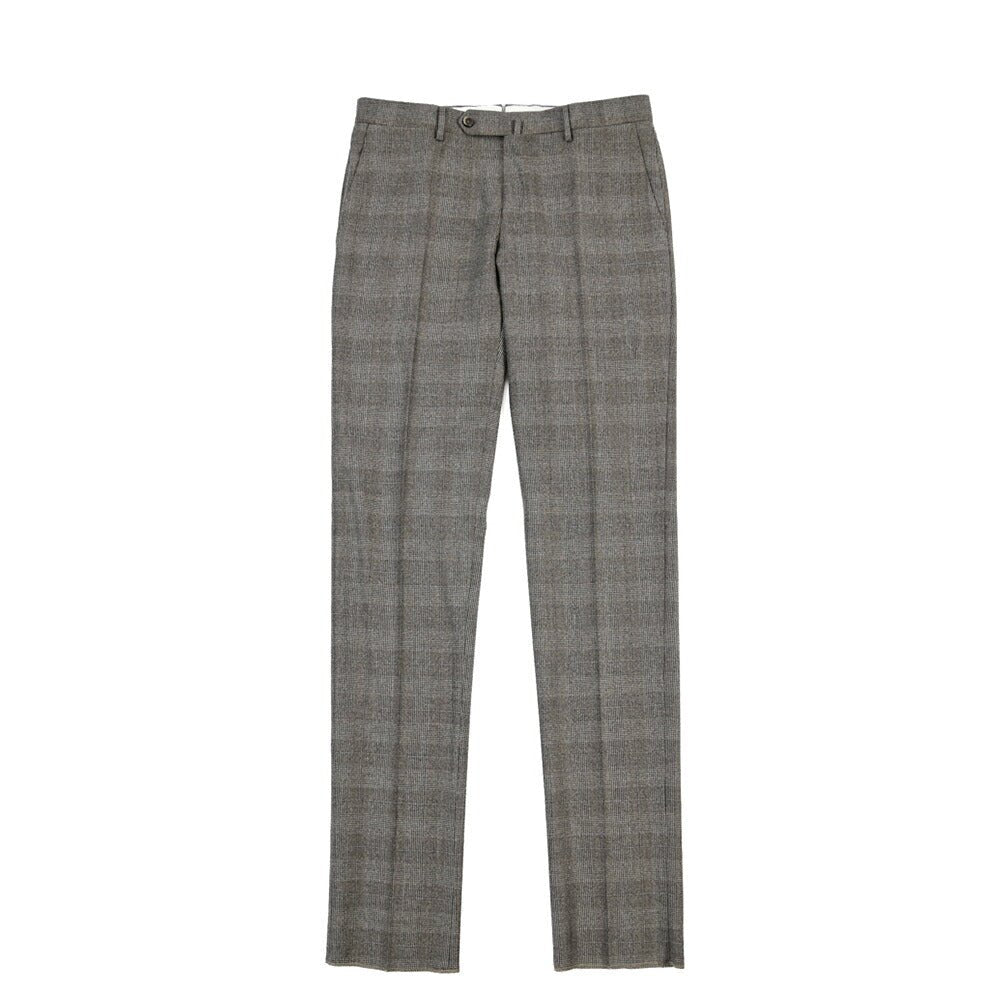 PT TORINO “SLIM FIT” SUPER 100's ヴァージンウール100% ノータックスラックス グレー 46 | GUARDAROBA MILANO OFFICIAL STORE
