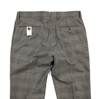 PT TORINO “SLIM FIT” SUPER 100's ヴァージンウール100% ノータックスラックス グレー 46 | GUARDAROBA MILANO OFFICIAL STORE