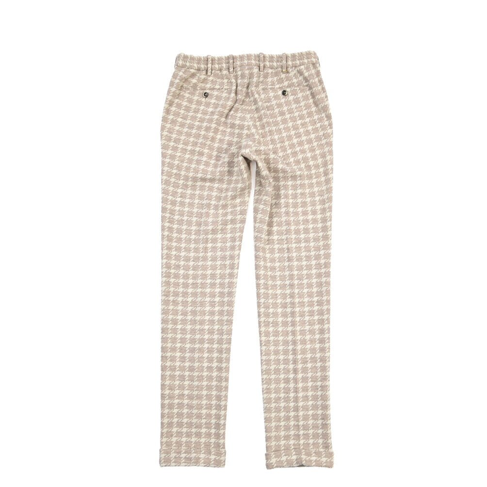 PT TORINO “SLIM FIT” SUPER 120's ヴァージンウール100% ジャージースラックス ベージュ 48 | GUARDAROBA MILANO OFFICIAL STORE