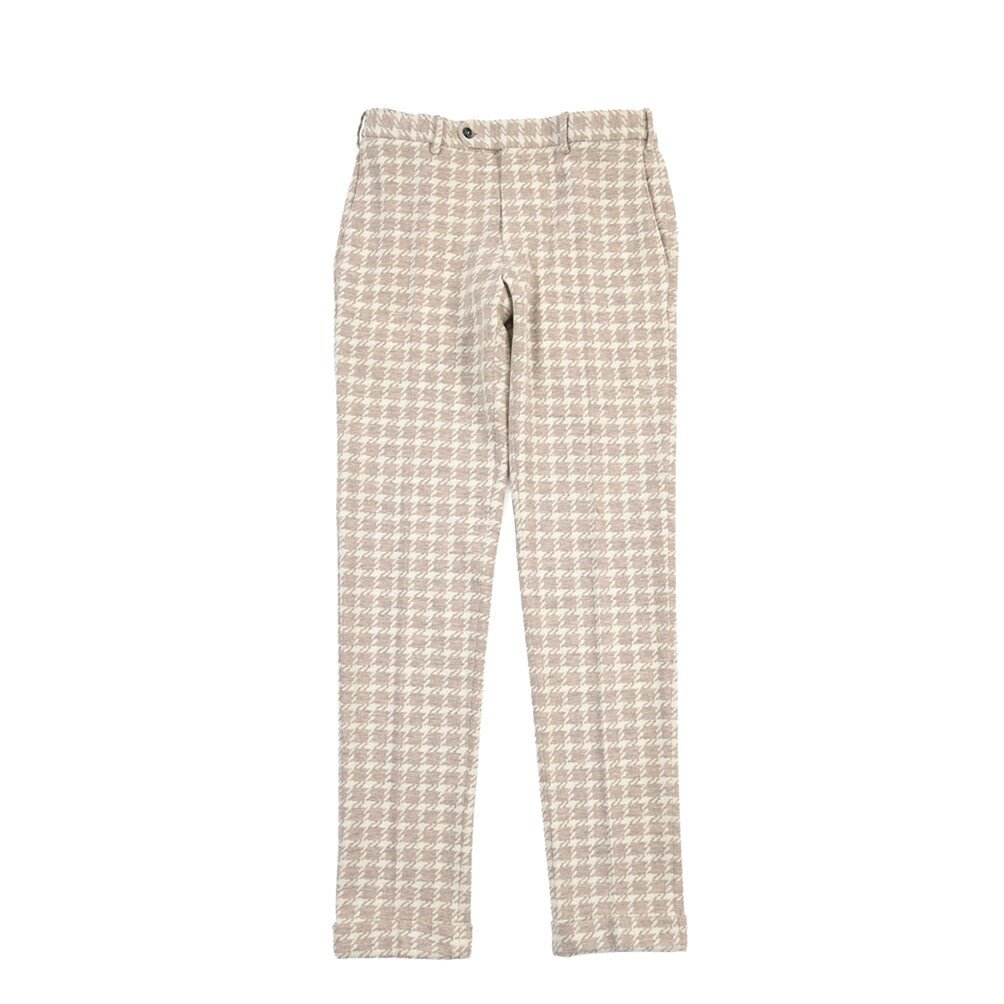 PT TORINO “SLIM FIT” SUPER 120's ヴァージンウール100% ジャージースラックス ベージュ 48 | GUARDAROBA MILANO OFFICIAL STORE