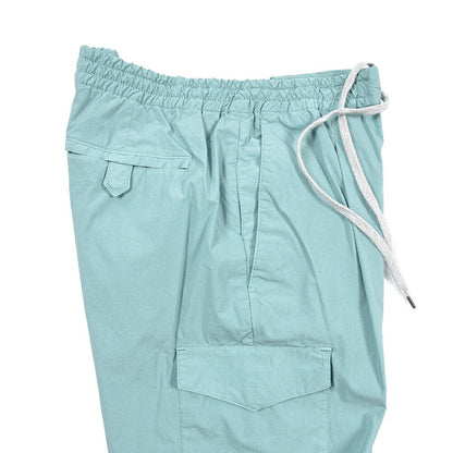 PT TORINO "SOFT FIT" ナイロン混コットン イージーカーゴパンツ グリーン 48 | GUARDAROBA MILANO OFFICIAL STORE