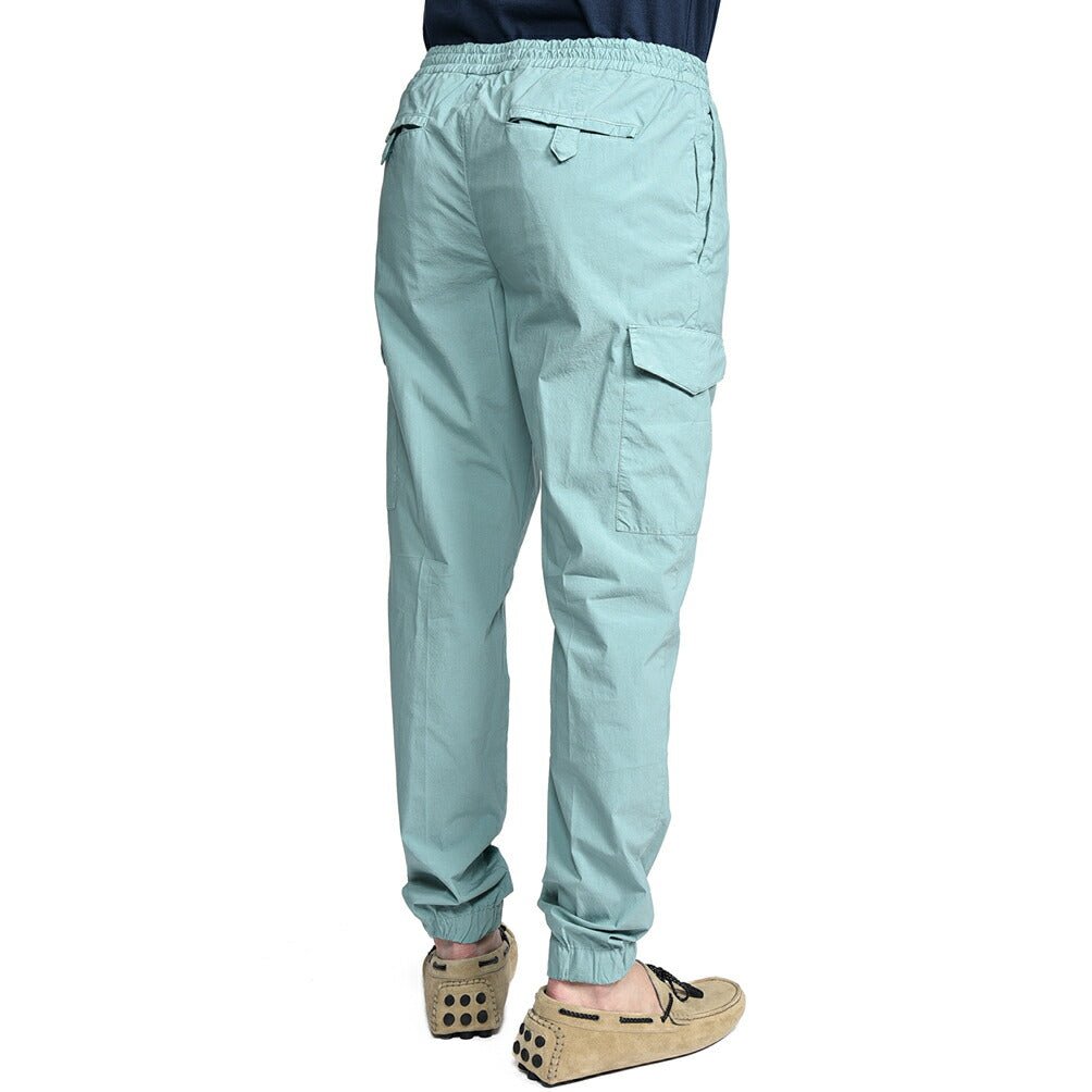 PT TORINO "SOFT FIT" ナイロン混コットン イージーカーゴパンツ グリーン 48 | GUARDAROBA MILANO OFFICIAL STORE