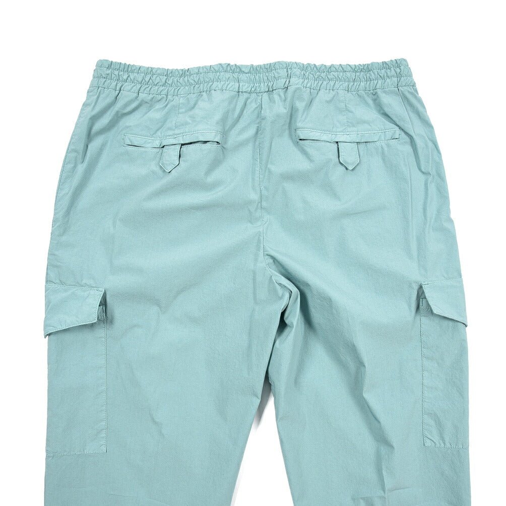 PT TORINO "SOFT FIT" ナイロン混コットン イージーカーゴパンツ グリーン 48 | GUARDAROBA MILANO OFFICIAL STORE