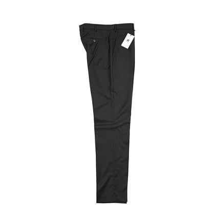 PT TORINO “SOFT FIT” ストレッチウール ノータックスラックス ブラック 46 | GUARDAROBA MILANO OFFICIAL STORE