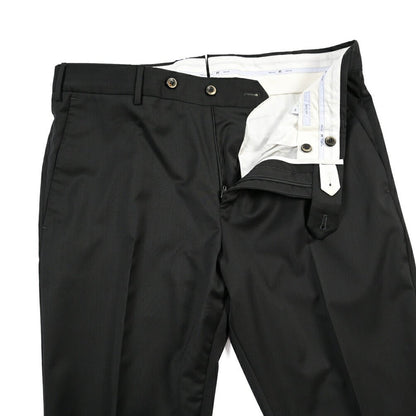 PT TORINO “SOFT FIT” ストレッチウール ノータックスラックス ブラック 46 | GUARDAROBA MILANO OFFICIAL STORE