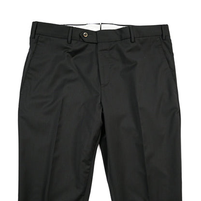PT TORINO “SOFT FIT” ストレッチウール ノータックスラックス ブラック 46 | GUARDAROBA MILANO OFFICIAL STORE