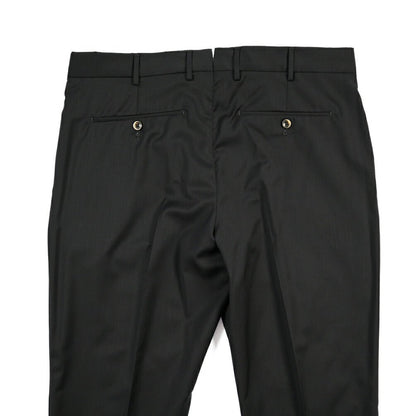 PT TORINO “SOFT FIT” ストレッチウール ノータックスラックス ブラック 46 | GUARDAROBA MILANO OFFICIAL STORE