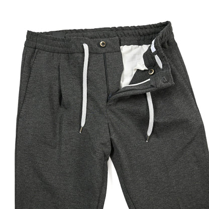 PT TORINO “SOFT FIT” ポンチジャージー ドローコード付きイージーパンツ グレー 44 | GUARDAROBA MILANO OFFICIAL STORE