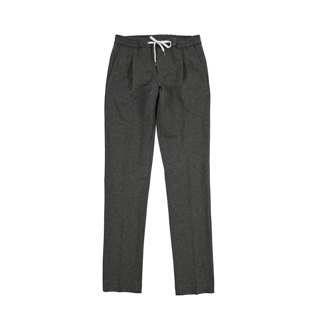 PT TORINO “SOFT FIT” ポンチジャージー ドローコード付きイージーパンツ グレー 44 | GUARDAROBA MILANO OFFICIAL STORE