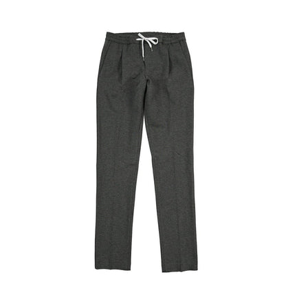 PT TORINO “SOFT FIT” ポンチジャージー ドローコード付きイージーパンツ グレー 44 | GUARDAROBA MILANO OFFICIAL STORE