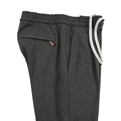PT TORINO “SOFT FIT” ポンチジャージー ドローコード付きイージーパンツ グレー 44 | GUARDAROBA MILANO OFFICIAL STORE