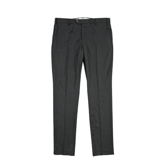 PT TORINO “SOFT FIT” ストレッチウール ノータックスラックス ダークグレー 54 | GUARDAROBA MILANO OFFICIAL STORE