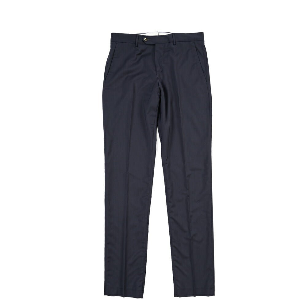 PT TORINO “SOFT FIT” ストレッチウール ノータックスラックス ネイビー 46 | GUARDAROBA MILANO OFFICIAL STORE