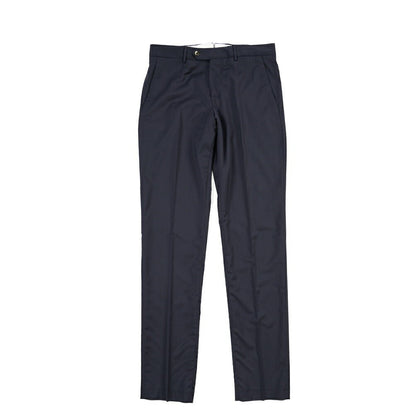 PT TORINO “SOFT FIT” ストレッチウール ノータックスラックス ネイビー 46 | GUARDAROBA MILANO OFFICIAL STORE