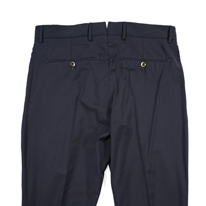 PT TORINO “SOFT FIT” ストレッチウール ノータックスラックス ネイビー 46 | GUARDAROBA MILANO OFFICIAL STORE