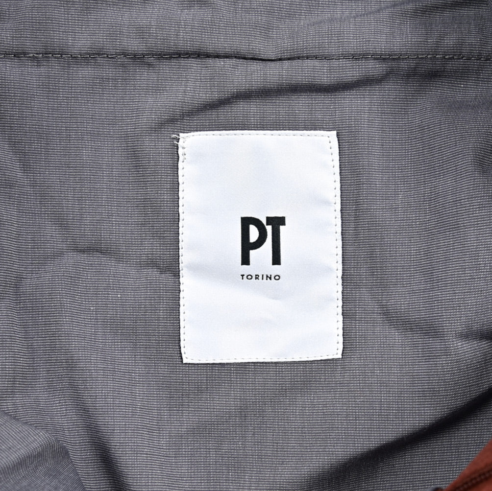 PT TORINO "SUPERSLIM FIT" ストレッチウールフランネル ノータックスリムスラックス｜414997-48｜GUARDAROBA MILANO OFFICIAL STORE