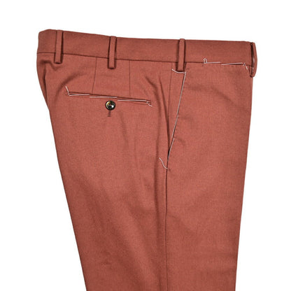 PT TORINO "SUPERSLIM FIT" ストレッチウールフランネル ノータックスリムスラックス｜414997-48｜GUARDAROBA MILANO OFFICIAL STORE