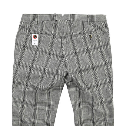 PT TORINO “SUPERSLIM FIT” コットン混ウール ノータックパンツ グレー 50 | GUARDAROBA MILANO OFFICIAL STORE