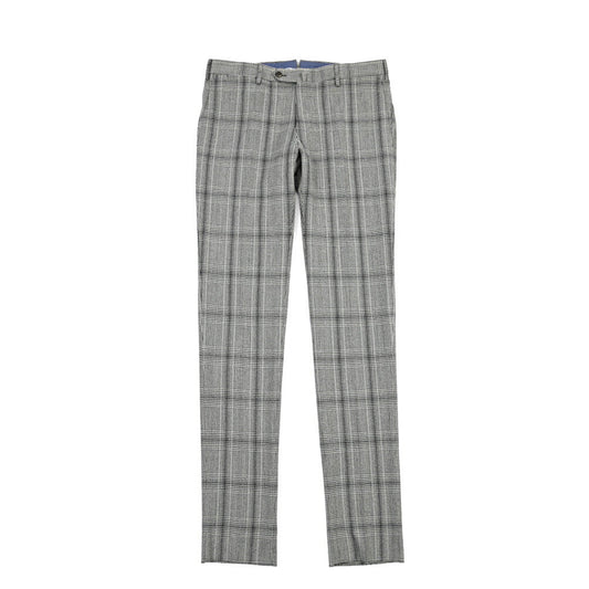 PT TORINO “SUPERSLIM FIT” コットン混ウール ノータックパンツ グレー 50 | GUARDAROBA MILANO OFFICIAL STORE
