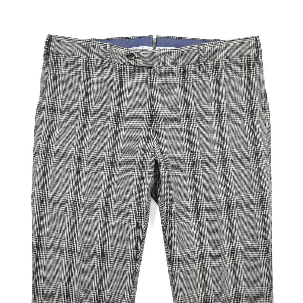 PT TORINO “SUPERSLIM FIT” コットン混ウール ノータックパンツ グレー 50 | GUARDAROBA MILANO OFFICIAL STORE