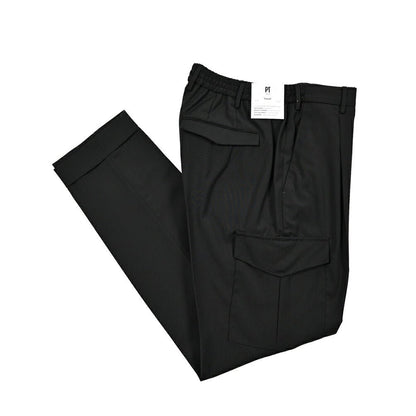 PT TORINO Travel "MASTER FIT" 高機能ストレッチウール イージーカーゴパンツ (TECHNO WASHABLE WOOL)｜423842 - 46｜GUARDAROBA MILANO OFFICIAL STORE