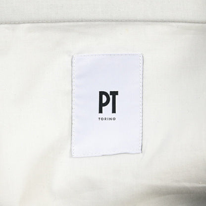 PT TORINO Travel “MASTER FIT” 高機能ストレッチウール ワンタックスラックス / TECHNO WASHABLE WOOL グレー 46 | GUARDAROBA MILANO OFFICIAL STORE