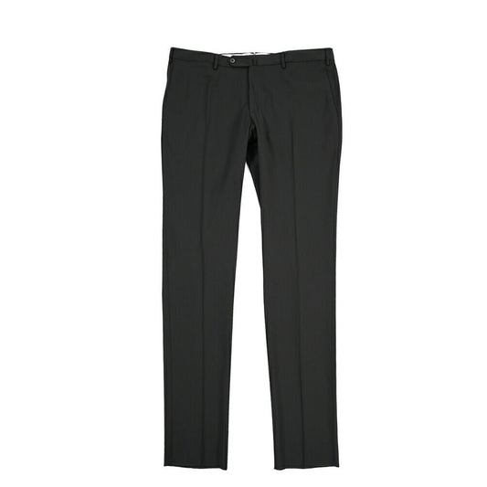 PT TORINO Travel “SUPERSLIM FIT” 高機能ストレッチウール ノータックスラックス / TECHNO WASHABLE WOOL ブラック 54 | GUARDAROBA MILANO OFFICIAL STORE