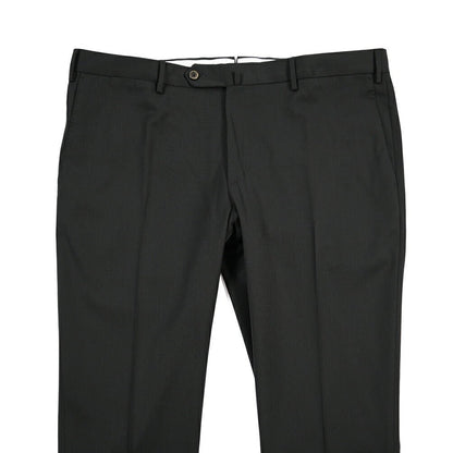 PT TORINO Travel “SUPERSLIM FIT” 高機能ストレッチウール ノータックスラックス / TECHNO WASHABLE WOOL ブラック 54 | GUARDAROBA MILANO OFFICIAL STORE