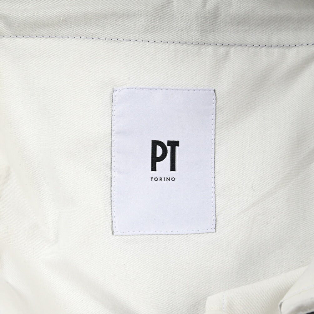 PT TORINO Travel “SUPERSLIM FIT” 高機能ストレッチウール ノータックスラックス / TECHNO WASHABLE WOOL グレー 44 | GUARDAROBA MILANO OFFICIAL STORE