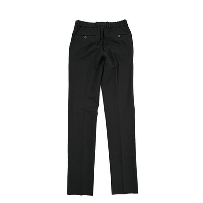 PT TORINO Traveller “SLIM FIT” ポンチジャージー ドローコード付きイージーパンツ ブラック 44 | GUARDAROBA MILANO OFFICIAL STORE