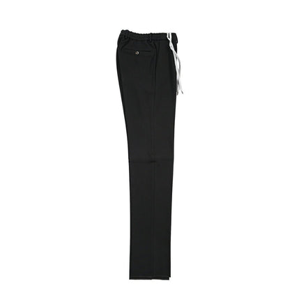 PT TORINO Traveller “SLIM FIT” ポンチジャージー ドローコード付きイージーパンツ ブラック 44 | GUARDAROBA MILANO OFFICIAL STORE