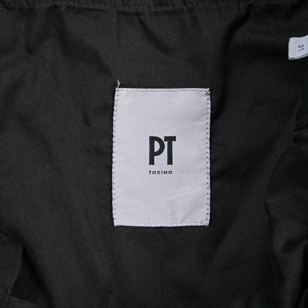 PT TORINO “WONDER FIT” ストレッチコットン ノータックチノパンツ グレー 29 | GUARDAROBA MILANO OFFICIAL STORE