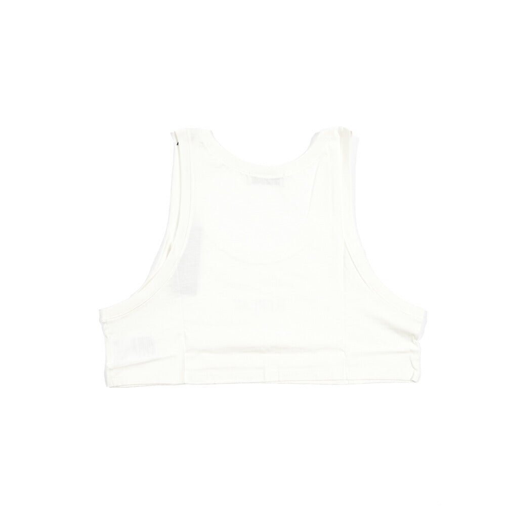 REPLAY コットン100% クロップドタンクトップ / レディース ホワイト S | GUARDAROBA MILANO OFFICIAL STORE
