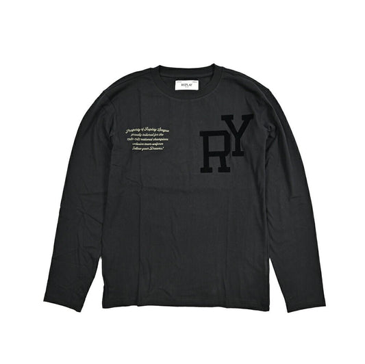 REPLAY コットン100% 長袖ロゴTシャツ レギュラーフィット｜434689｜GUARDAROBA MILANO OFFICIAL STORE