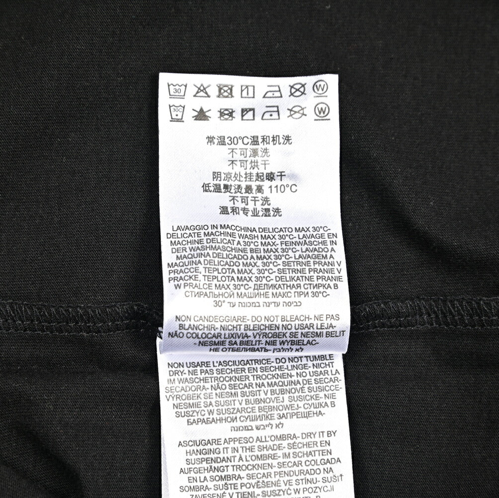 REPLAY コットン100% 長袖プリントTシャツ / レディース ブラック S | GUARDAROBA MILANO OFFICIAL STORE