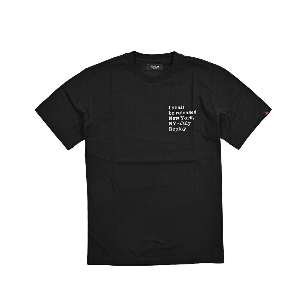 REPLAY コットン100% 半袖クルーネックロゴTシャツ レギュラーフィット｜434953｜GUARDAROBA MILANO OFFICIAL STORE