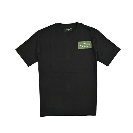 REPLAY コットン100% 半袖クルーネックロゴTシャツ レギュラーフィット｜434956-M｜GUARDAROBA MILANO OFFICIAL STORE