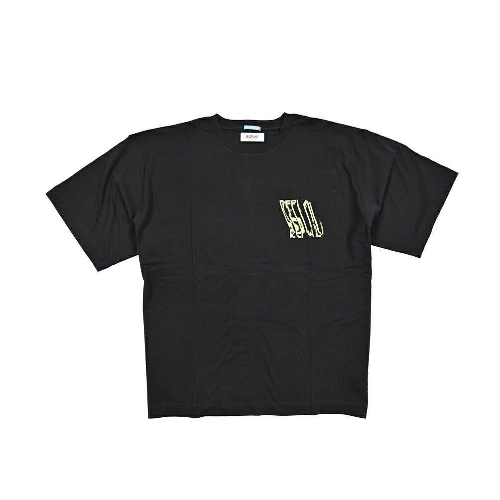 REPLAY オーガニックコットン100% 半袖 Tシャツ / レディース ブラック S | GUARDAROBA MILANO OFFICIAL STORE