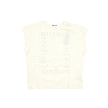 REPLAY オーガニックコットン100% ノースリーブTシャツ / レディース オフホワイト S | GUARDAROBA MILANO OFFICIAL STORE