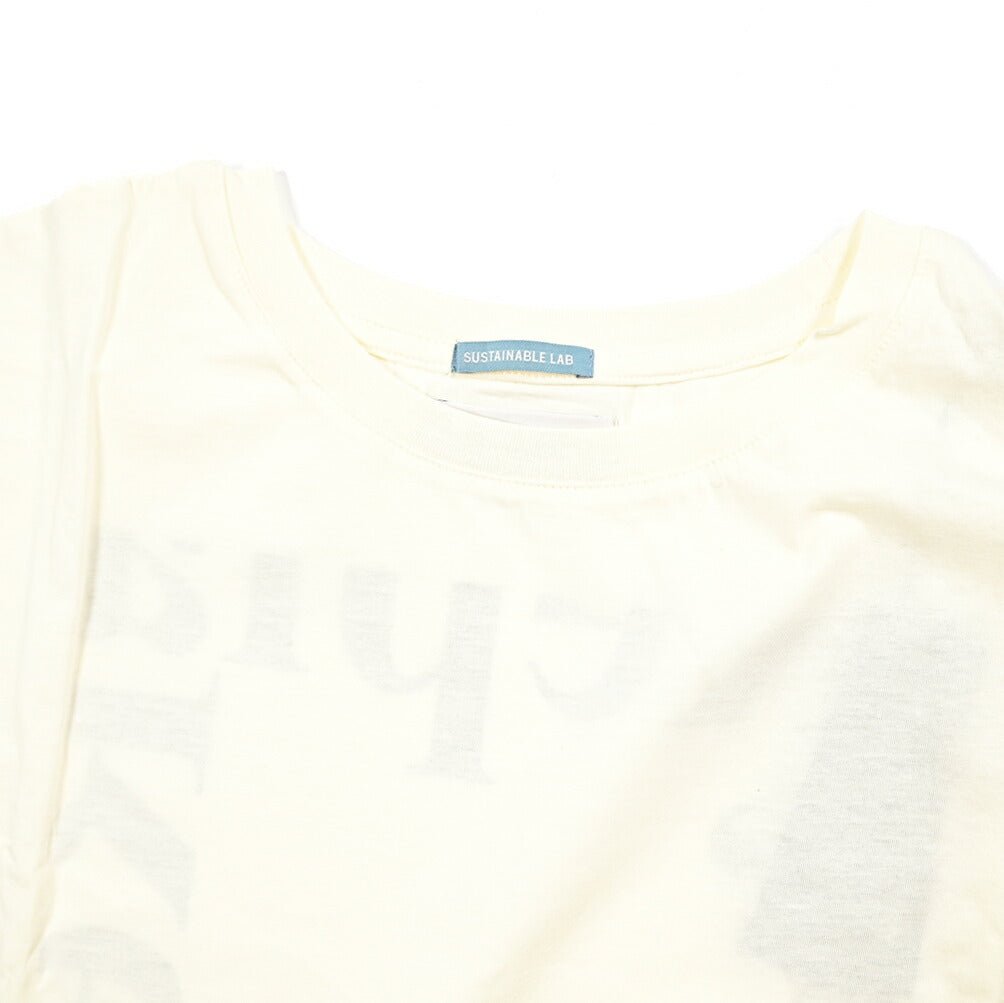 REPLAY オーガニックコットン100% ノースリーブTシャツ / レディース オフホワイト S | GUARDAROBA MILANO OFFICIAL STORE