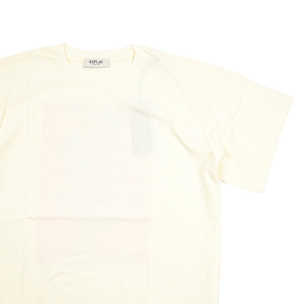 REPLAY コットン100% 半袖Tシャツ / レディース オフホワイト S | GUARDAROBA MILANO OFFICIAL STORE