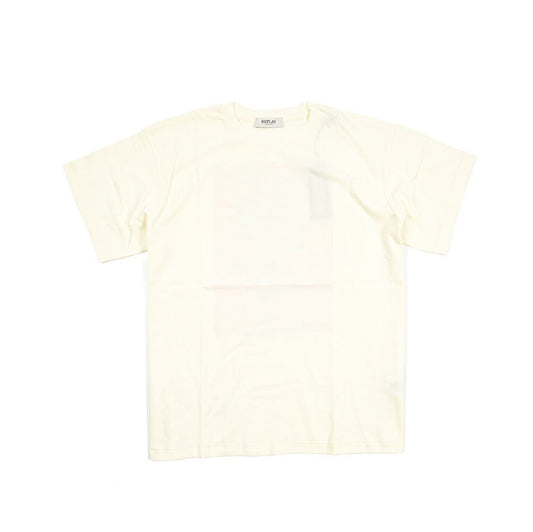 REPLAY コットン100% 半袖Tシャツ / レディース オフホワイト S | GUARDAROBA MILANO OFFICIAL STORE