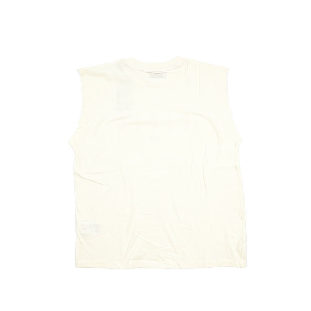 REPLAY コットン100% ノースリーブTシャツ / レディース オフホワイト S | GUARDAROBA MILANO OFFICIAL STORE